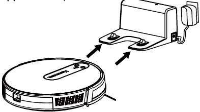 Manually Connect Robot to Charging Dock - Step 1