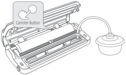 USING THE CANISTER VACUUM FUNCTION