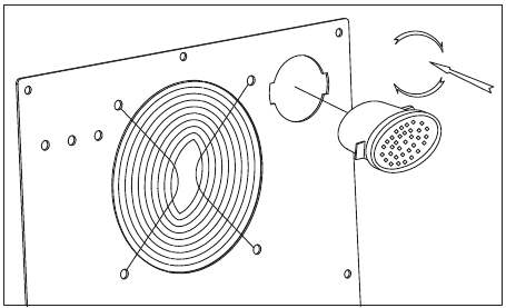 Replacing the filter