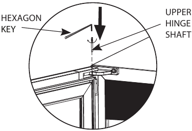 REVERSING THE DOOR - Step 5