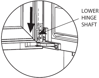 REVERSING THE DOOR - Step 6