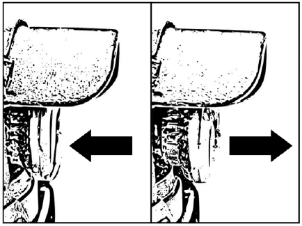 USING YOUR APPLIANCE - Step 3 - Press CAN RELEASE