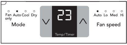 TO CHANGE TEMPERATURE DISPLAY - Step 2