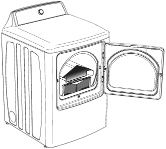 Cleaning the lint filter