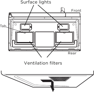 CLEANING THE EXHAUST FILTERS - Step 1