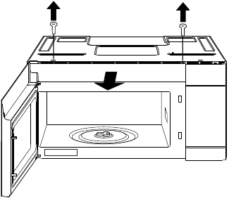 Charcoal filter replacement - Step 1