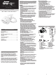 dynarex Resp-O2 Instruction Manual