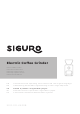 SIGURO SGR-GR-K630B Operating Instructions Manual
