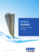 Aqua Cooler BF200 Series Usage And Care Manual