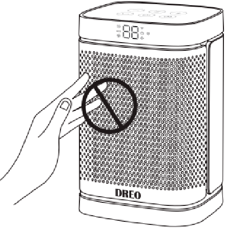 Dreo DR-HSHS004A - Electric Space Heater Manual | ManualsLib