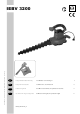 Ikra IEBV 3200 Original Instructions Manual