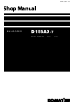 Komatsu D155AX-7 Shop Manual