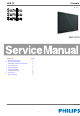 Philips 55PFL5755 Service Manual