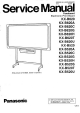 Panasonic KX-B620 Service Manual