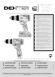 Dexter Laundry 12SD2-25RC.1A Original Instructions Manual