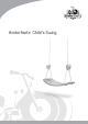 Kinderfeets Child's Swing Manual