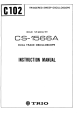 Trio CS-1566A Instruction Manual