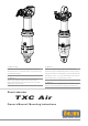 Öhlins TXC Air Owner’s Manual/Mounting Instructions
