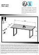 Forte TBLT403 Assembling Instruction