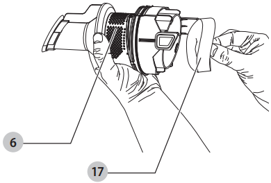 Cleaning and Emptying the Unit - Step 3