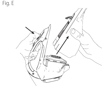 Cleaning and emptying the product - Step 1