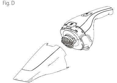 Cleaning and emptying the appliance - Step 1