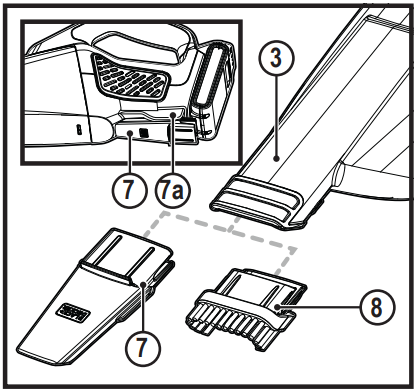 Operation - Mounting accessories