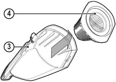Removing filters - Step 1 - Remove the filter