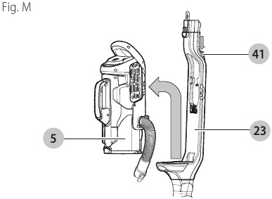 Using the accessory tool - Step 1