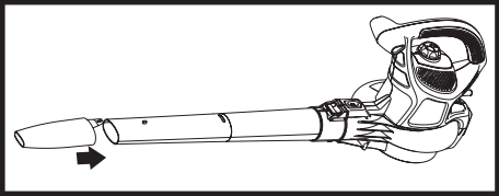 BLOW TUBE ASSEMBLY - Step 3 - Add the attachment