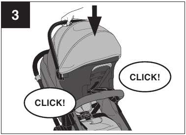 Using Infant Car Seats on a Toddler Seat - Step 3