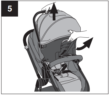 Using Infant Car Seats on a Toddler Seat - Step 5