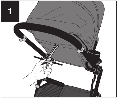 Using Infant Car Seats on a Toddler Seat - Step 1