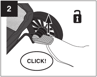 Using the Brakes - Step 2 - Unlocking