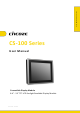 Cincoze CS-117C-R10 User Manual