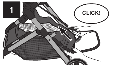 Assembling Your Stroller - Basket - Step 1