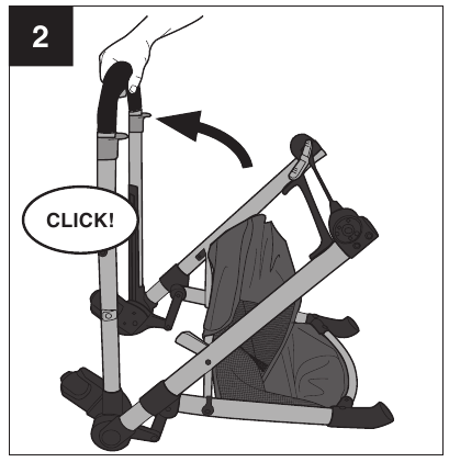 Assembling Your Stroller - Frame - Step 2