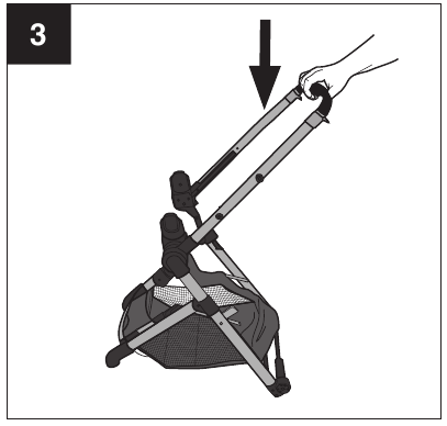 Assembling Your Stroller - Frame - Step 3