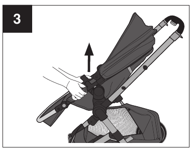 Assembling Your Stroller - Toddler Seat Mode - Step 3