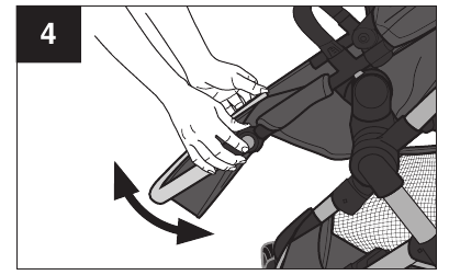Assembling Your Stroller - Toddler Seat Mode - Step 4