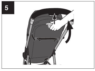 Assembling Your Stroller - Toddler Seat Mode - Step 5