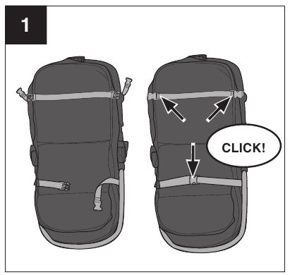 Assembling Your Stroller - Toddler Seat Mode - Step 1