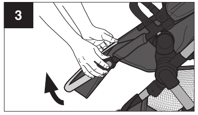 Toddler Seat Mode to Carriage Mode - Step 3
