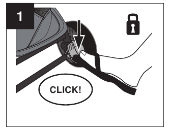 Using Your Stroller - Brakes - Step 1