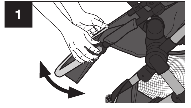 Using Your Stroller - Footrest