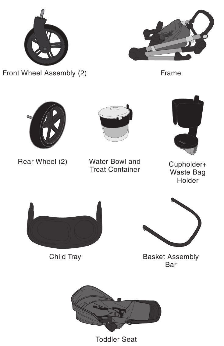 Evenflo Pivot Troop Child and Pet Modular Travel System Manual