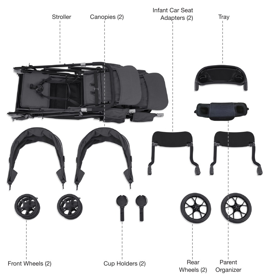 Joovy Big Caboose Triple Stroller Manual ManualsLib