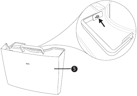 Cleaning inside water tank