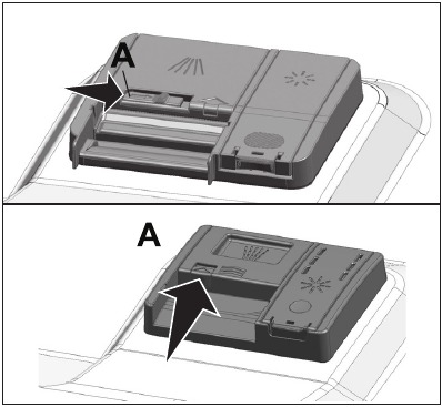 Adding detergent - Step 1 - Open the lid
