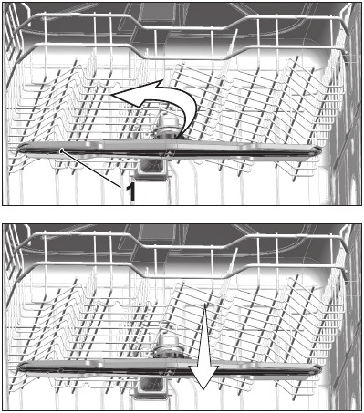 Cleaning the Upper impeller
